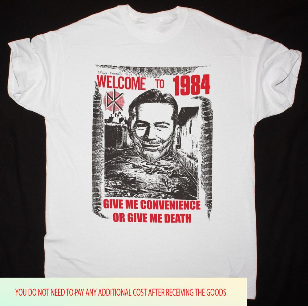Hot Dead Kennedys Band Give Me Convenience White S5XL Shirt BB513 Unisex T-Shirt S