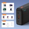 Powerbank 20000mAh Airpow 20W mit USBA USBC Kabel 50cm schwarz