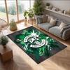 Tappeto Morbido per Pavimento Antiscivolo Hibernian FC Calcio Calcio Modello Tappeto per Interni Tappetino Decorazione Sportiva per Camera da Letto
