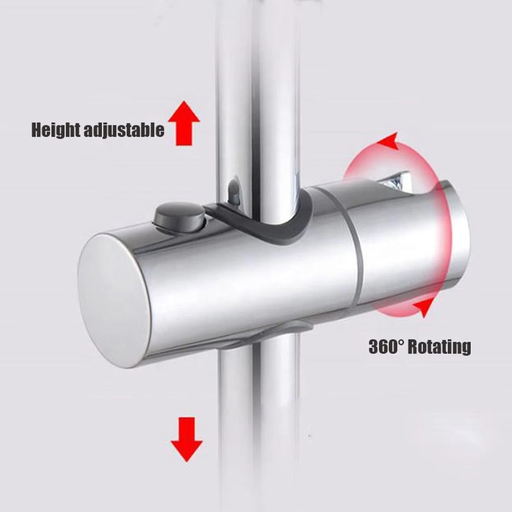 Strong Adhesive Backing Punch-Free Shower Head Bracket  Daily Comfort Improvement