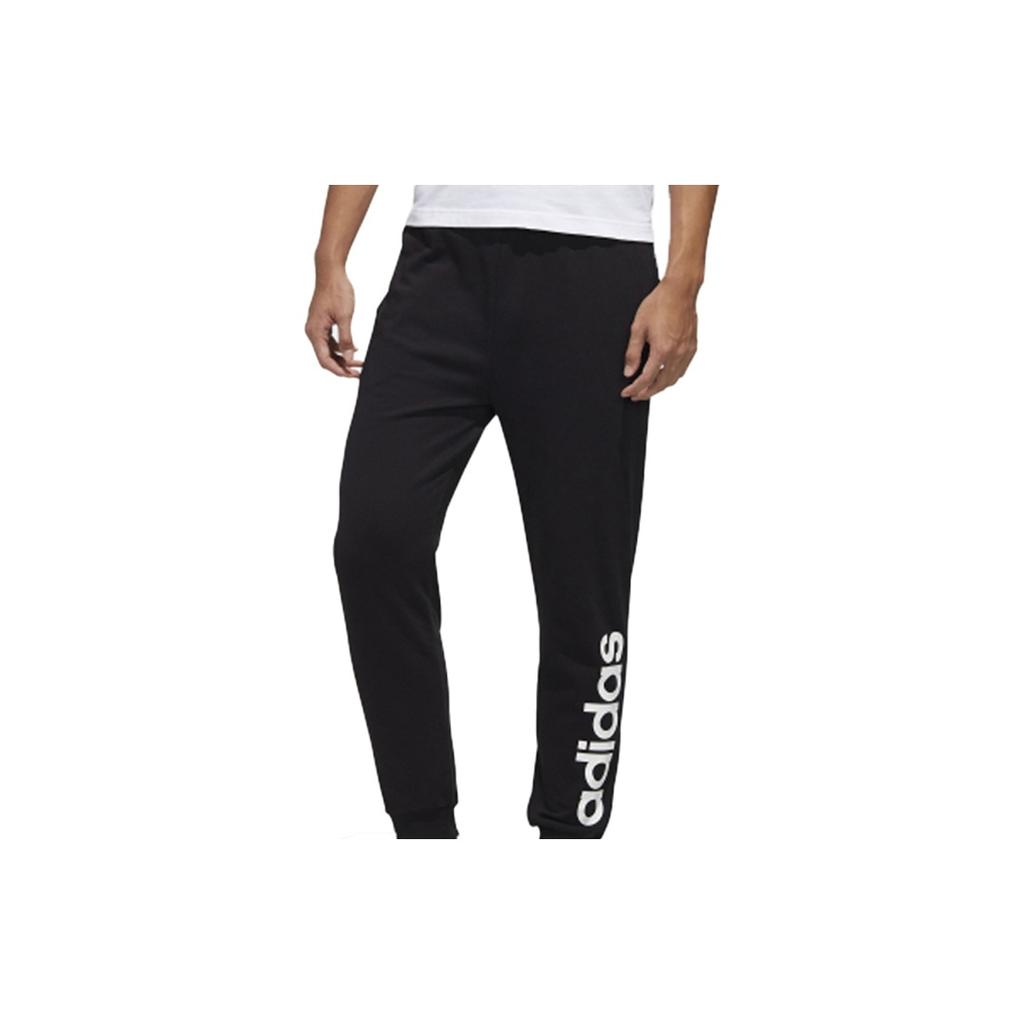 adidas Neo Logo Strick-Jogginghose Herren Unterteile Schwarz FP7444