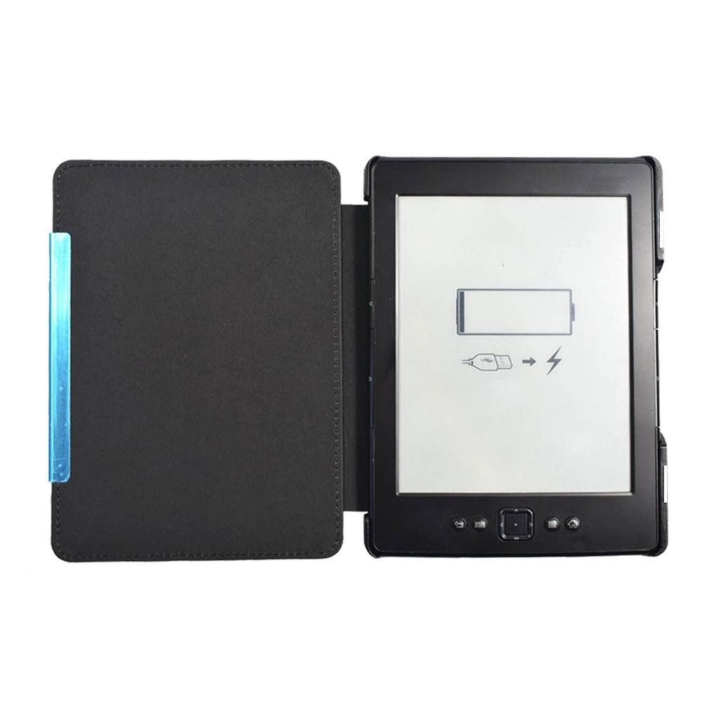 PU Leather Protective Case Flip Shell for Kindle 5/4th Gen (Model:D01100) 2011 e-Reader