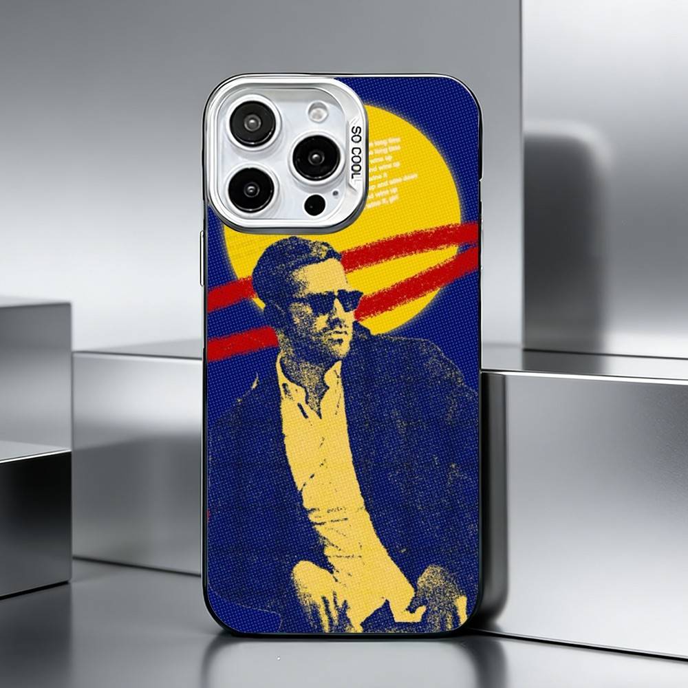 J-Jake Gyllenhaal   Phone Case For iPhone 17,16,15,14,13,12,11 Plus,Pro Max,XS,Colored silver phone case