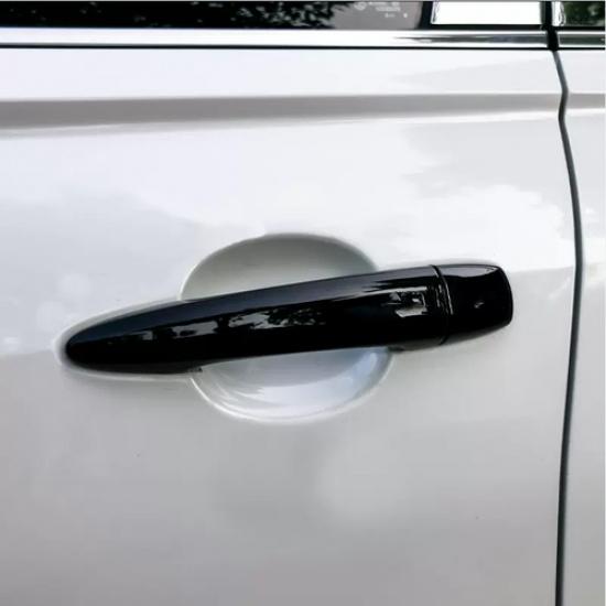 Bright Black Car Door Handles Cover Trim 8pcs For GMC CANYON -2025