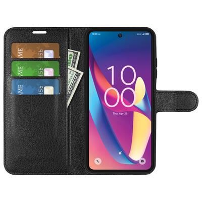 For TCL 50 XL 5G Case Litchi Texture Shockproof Leather Wallet Phone Cover