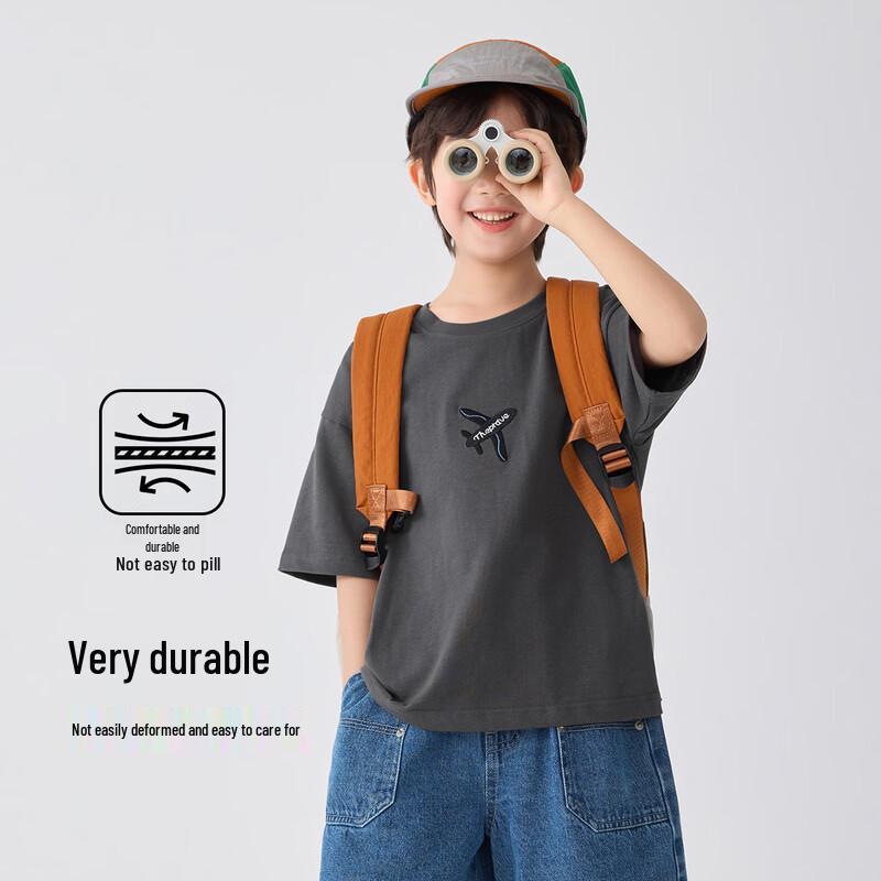 Boy's 100% Cloud Cotton Short-Sleeve T-Shirt