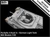 IBG 1/35 Scale German Panzer II Ausf. B Turret with Interior Plastic Model Kit PB35079