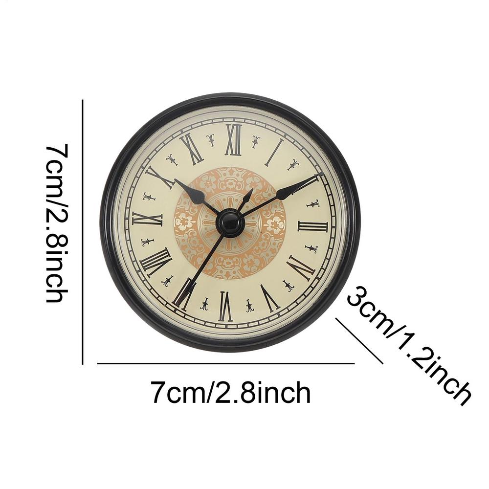 

Round Wall Clock 3 Pieces Easy Read Multifunctional Built-In Clocks For Dormitory Hotel Restaurant Businesses Rental Living Room