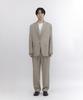 NONBLANK [Summer] Summer Cool Touch Belted Wide Fit Pants_Beige