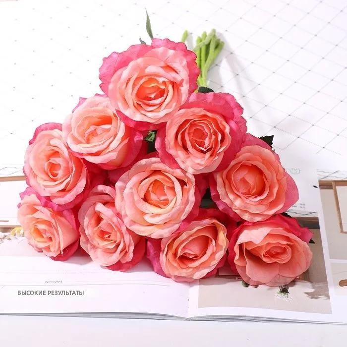 Artificial Flowers Flum 24 pcs white