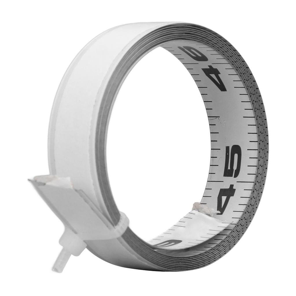 Selbstklebendes Maßband 4FT 48 Zoll Links nach Rechts Zuschneidbares Klebemaßband für die Arbeit