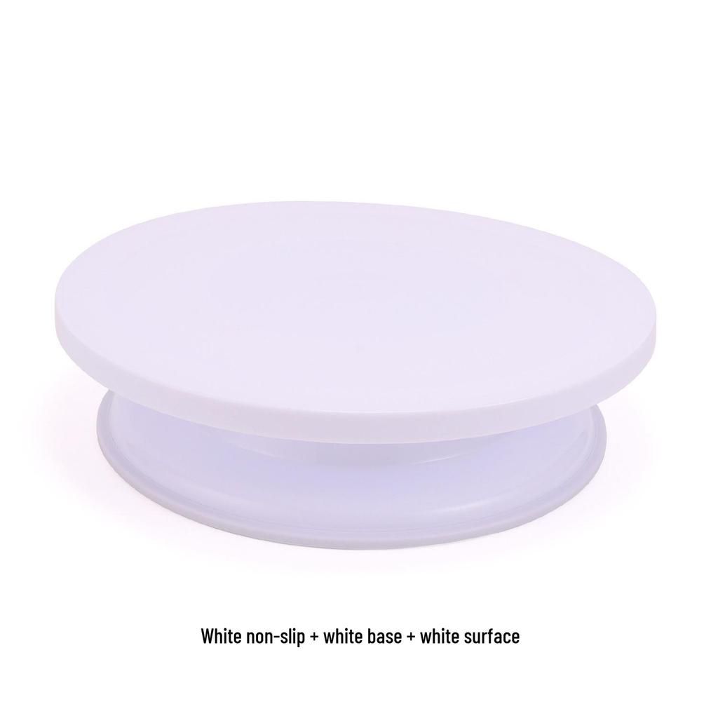 360° Rotating Cake Decorating Turntable - PP Plastic Tools for Cake Decoration