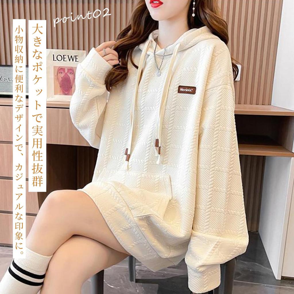 Tamglean Quion Thick Hooded Pullover for Autumn and 3D Large Casual Loose Plus Soft Women's Winter, Print, Pockets, Top, Warm, Figure-Flattering, Fit,
