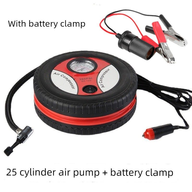 Vehicle Air Pump Car Tire Air Pump 12V Portable Coupe Electric Tire Pump Air Pump