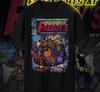 90s Retro Horror Game Print Y2K Print Shortsleeved Casual Loose Cotton Sportswear Fashion Hip Pop Tshirt Unisex