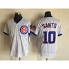 Vintage Chicago Cubs Baseball Jersey Unisex Embroidered Sport Shirt Cotton Blend Fans Casual Wear