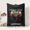 Gta V Live Flannel Blanket Throw Blanket Soft Warm Sofa Bed Camping Home Decor Unique Christmas Gift C9211762