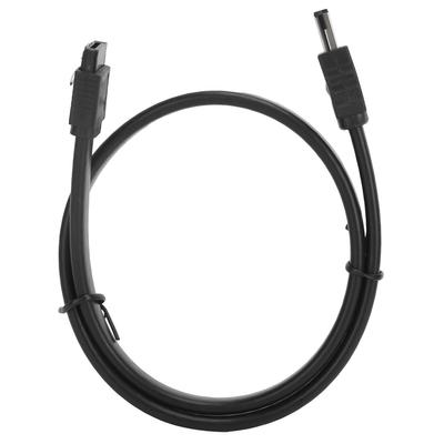 Verbindungskabel ESATA zu SATA Stecker auf Stecker MM Geschirmter Extender mit Splitter für externe Festplatte
