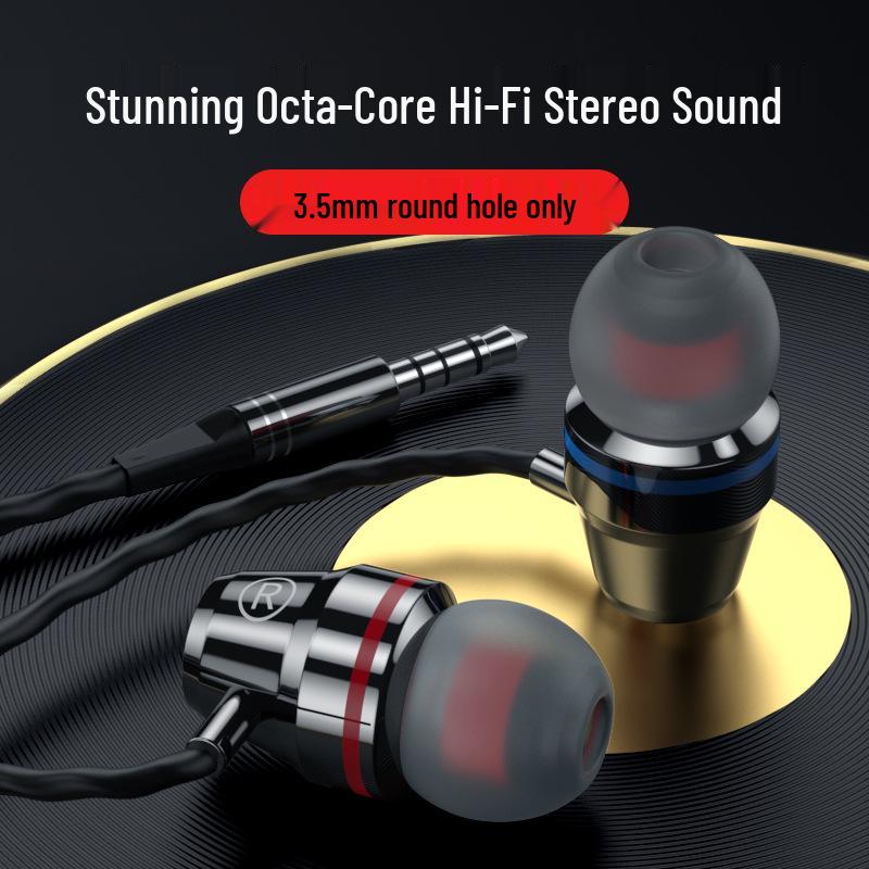 

Official Wired In-Ear Gaming Earbuds, Type-C, Noise Cancelling, High-Quality Sound, Microphone, Round Head Design