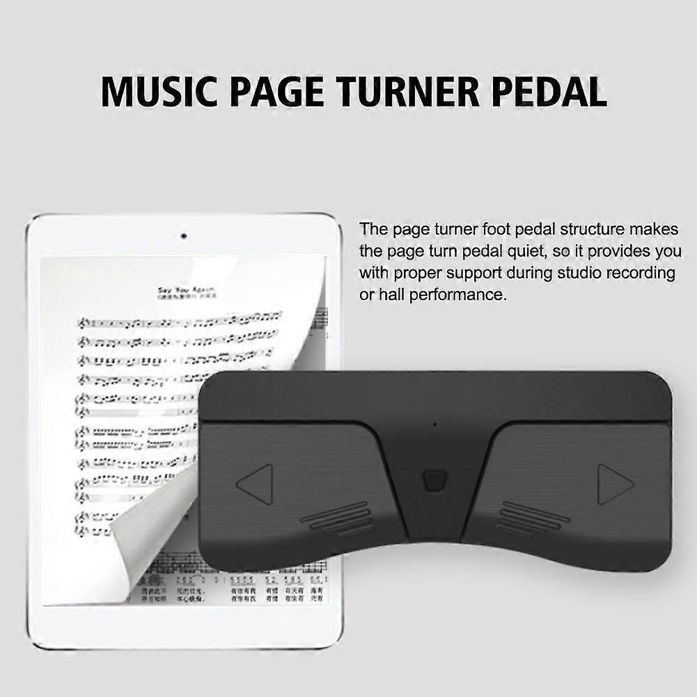 Wireless Page Turner Pedal for Smartphones Music