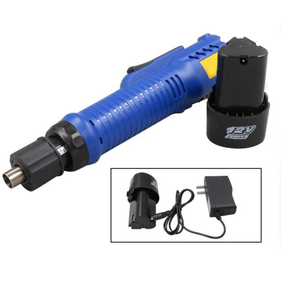 12V wiederaufladbarer handgehaltener Elektroschrauber-Bohrerhalter mit geradem Schaft