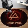 1pc Linkin Park Office Round Area Rug, Under Office Chairs Bedroom Living Room Home Decor  a1016288