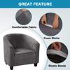 Velvet Club Chair Covers For Armchairs Stretch Sofa Slipcovers Removable Sofa Couch Cover For Bar Counter Living Room Reception