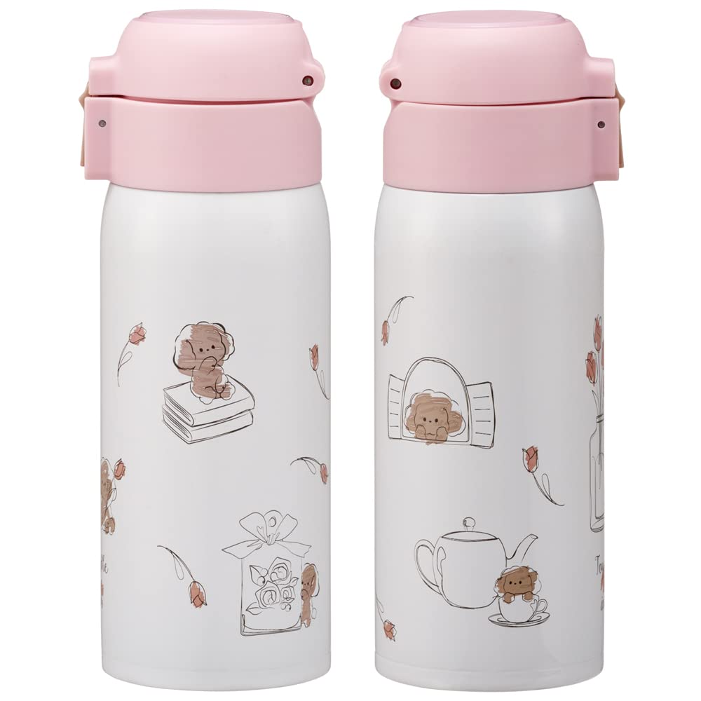 Vacuum Double Direct Stainless Steel Mug Toy Vacuum Double Direct Stainless Steel Water Skater, Insulated, Cold, Walled, Drinking, Bottle, One-Touch