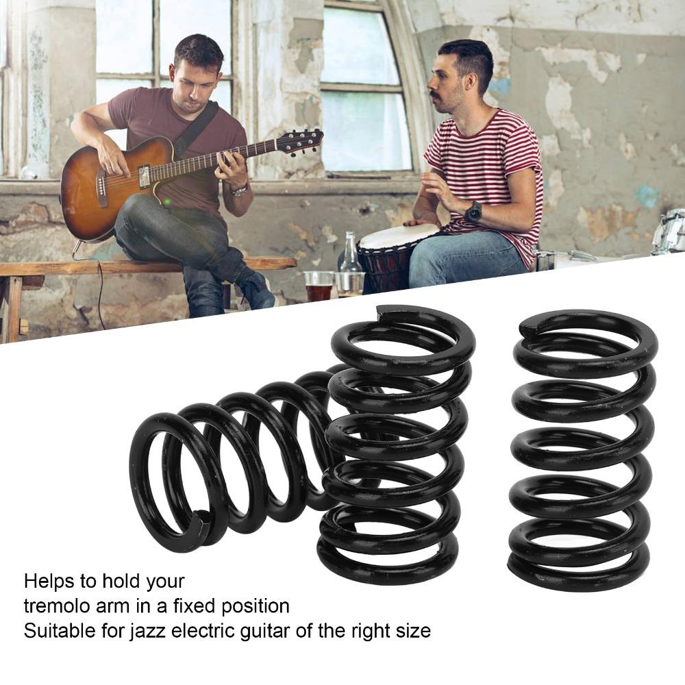 3PCS Silver Color And Black Color Tremolo Arm Springs Bigsby Spring  For Electric Guitar Bridge