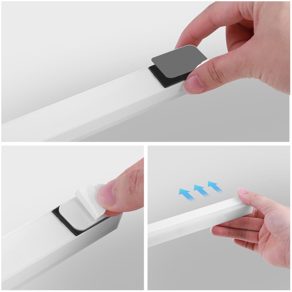 Bewegungssensor LED-Schrankleuchte USB wiederaufladbare Induktionsnachtlicht tragbare Detektorlampe für Kleiderschranktreppenküche