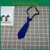 Childrens Student Tie Uniform Solid Color Neckties Clothing Decoration Fashion