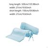 Baby Breathable Mesh Liner Bed Guard Supplies for Full Size Crib Protective Blue