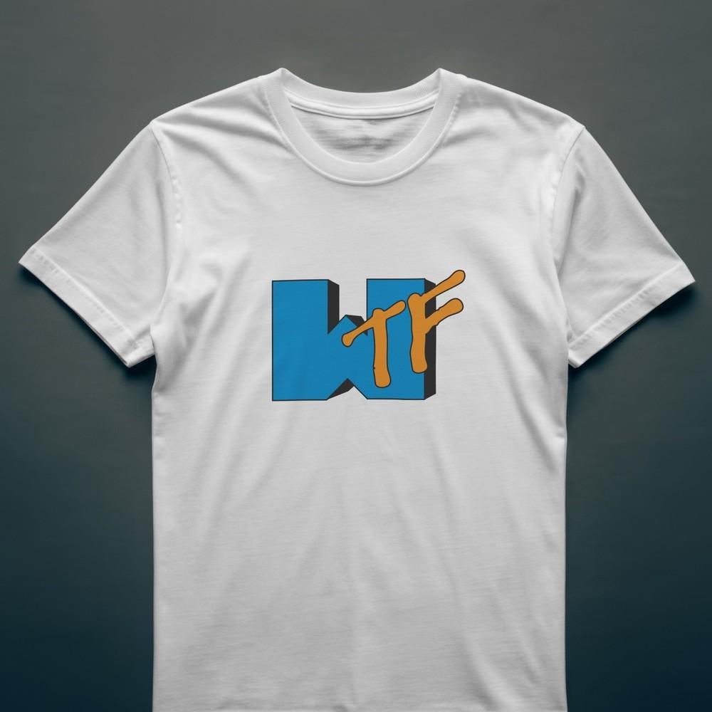 

WTF Tshirt Funny Parody Top Music TV Entertainment Novelty Tee 119 2XL