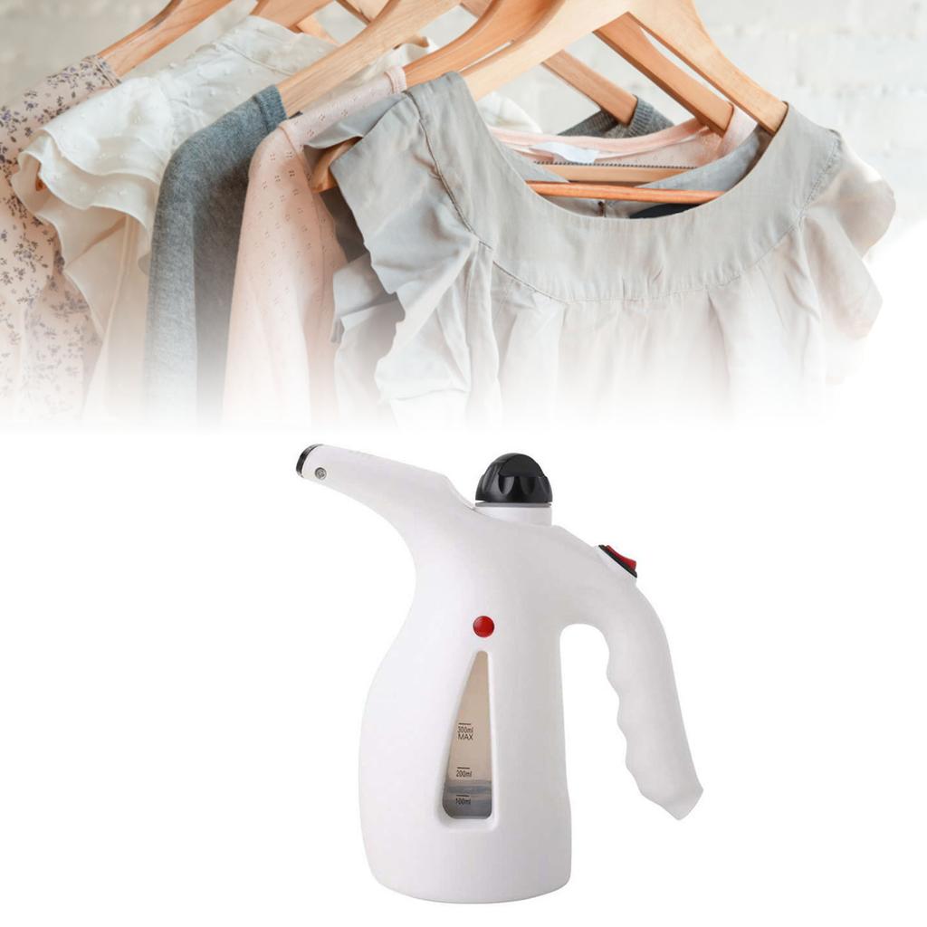 Universal Steam Iron Vertical Work Round Brush Portable Ironing Machine   White