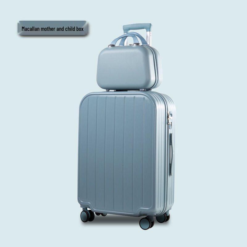 Compact High-Capacity Suitcase with Combination Lock for Men and Women