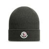 Moncler Beanie Logo Patch Wool 3B70500 A9342 818