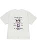 2026 Funny Ugly Girl And Peculiar Character Illustration Koreanstyle Casual Streetwear Shortsleeved Shirt