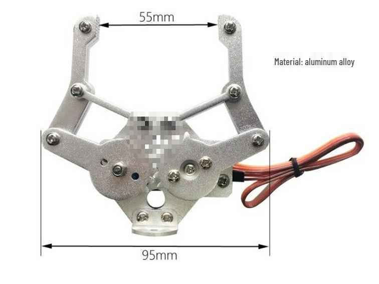 DIY Mechanical Arm Gripper with Single-Axis Servo Motor