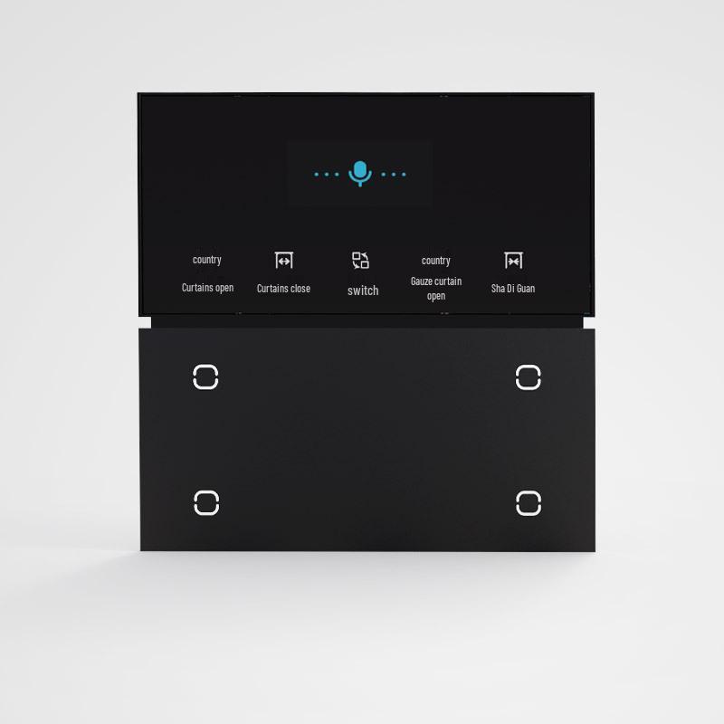 Tuya Zigbee Умный домашний переключатель «три в одном» с голосовым управлением