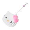 Sanrio Hello Kitty Pass Case with Small Item Ages 293644 Face-Shaped & Pouch, Cotton, PVC, Steel, Polyester, Reel, Storage, 15+,