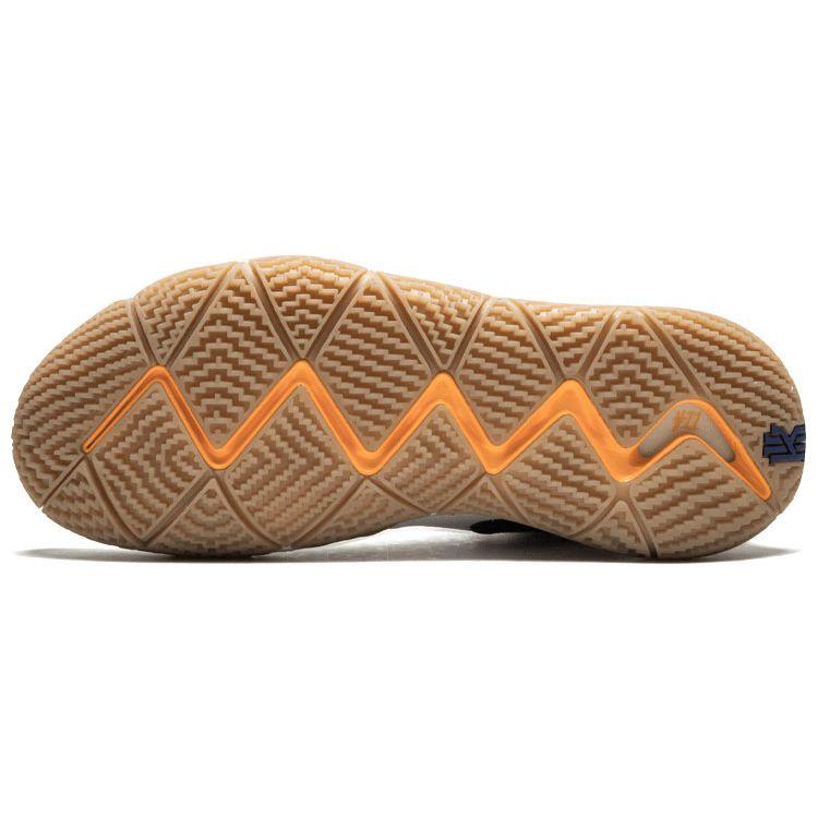 Nike Kyrie 4 Uncle Drew Pánské tenisky Bílá Hluboká královská modř Guma Světle hnědá 943806-100