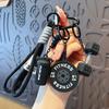 Keychain Pendant Gym-Inspired Design Men Gym Keychain with Dumbbells Kettlebells Fitness Weight Plates Sports Key Holder