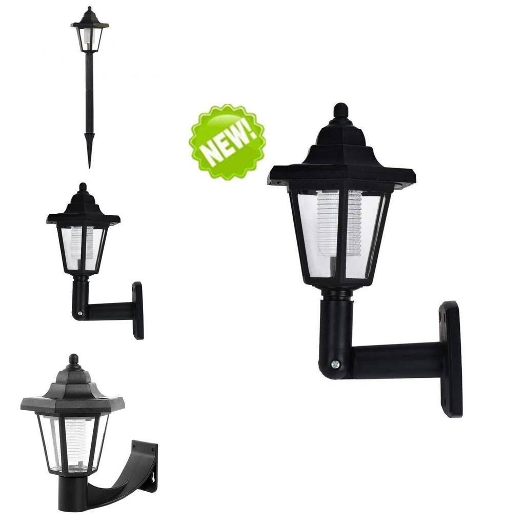 Vintage Solar Hexagonal Lamp Led Lighting For Courtyard And Garden Decor Ip55