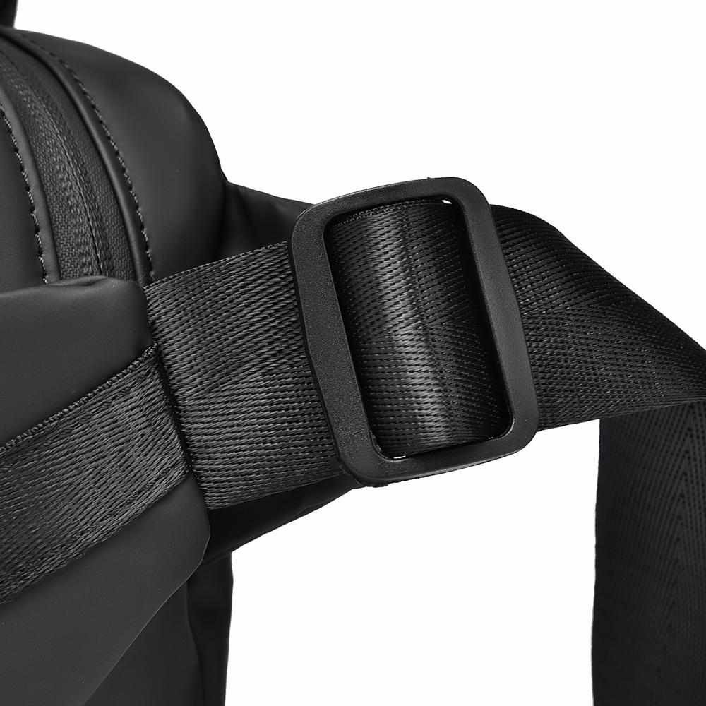 Shoulder Bag Men Multifunction Expandable Waterproof Travel Crossbody Sling Bag Pack Messenger Pack Chest Bag for Male