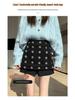 High-Waist Woolen A-Line Skirt: Cozy Autumn-Winter Style with Sweet, Slimming Fit