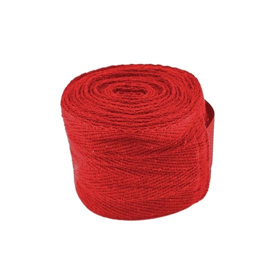 Boxing Bandage Fitness Palm Protection Gloves Anti-Slip Wrist Guards Grip Strength Straps Adjustable Comfortable Palm Guards for Sports Training Short красный