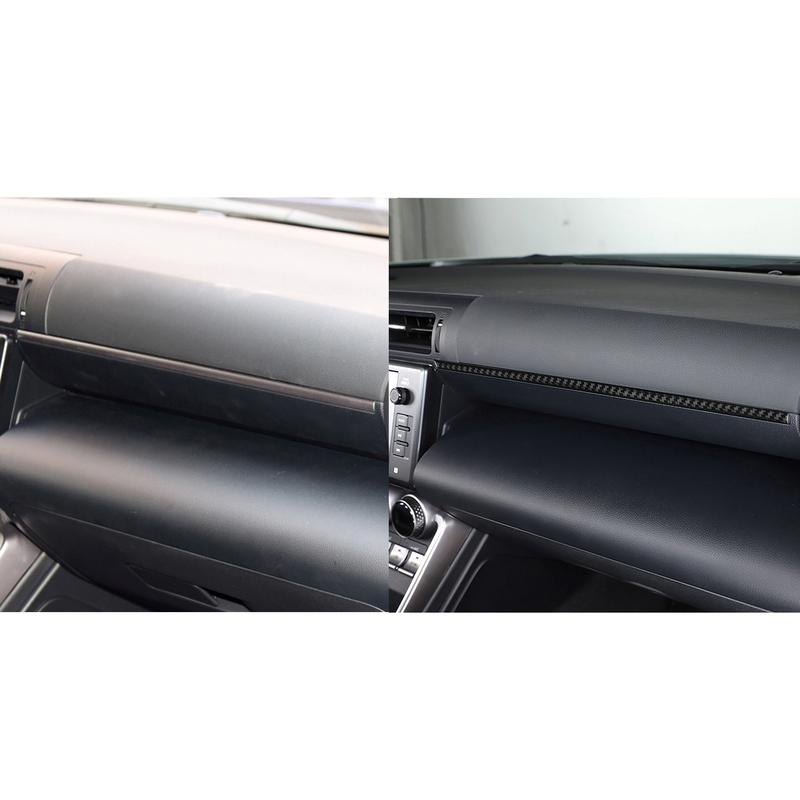 Real Carbon Fiber Car Accessories Co-pilot Strip Cover Soft Sticker For Subaru BRZ/ For Toyota GR86    2024 2025