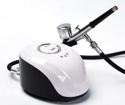 Airbrush Kit Single Power Compressor Portable Touch Machine Air Brush Use for Tattoo Body Paint Tool Acrylic Nail Art