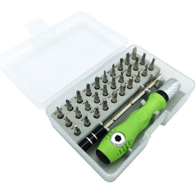 32 in 1 Mini Schraubendreher-Bit-Set Multifunktionale Magnetische Kombination Haushalt Kreuz Magnetisch Präzisionsreparatur Tragbares Werkzeug
