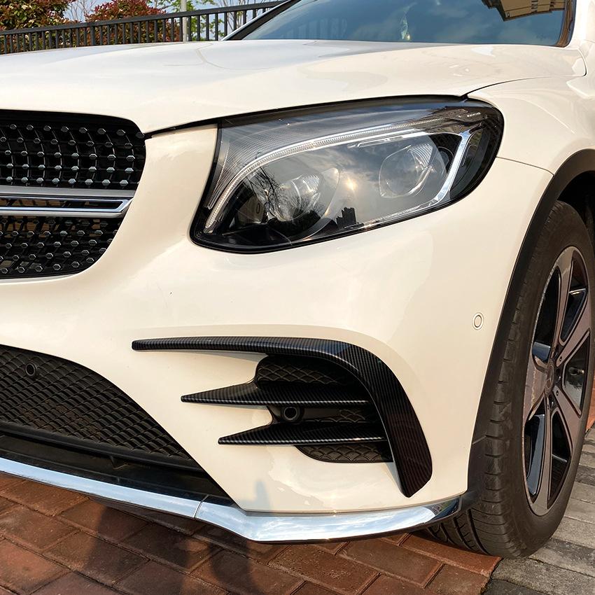 It Is Suitable for Mercedes-Benz GLC-class X253 2016-2019 GLC260 300 GLC43 AMG Front Wind Knife Modification